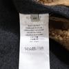 GUCCI Domestic regular 495710 Side line double-breasted fleece lining coat 44 Gray x BeigeUsed