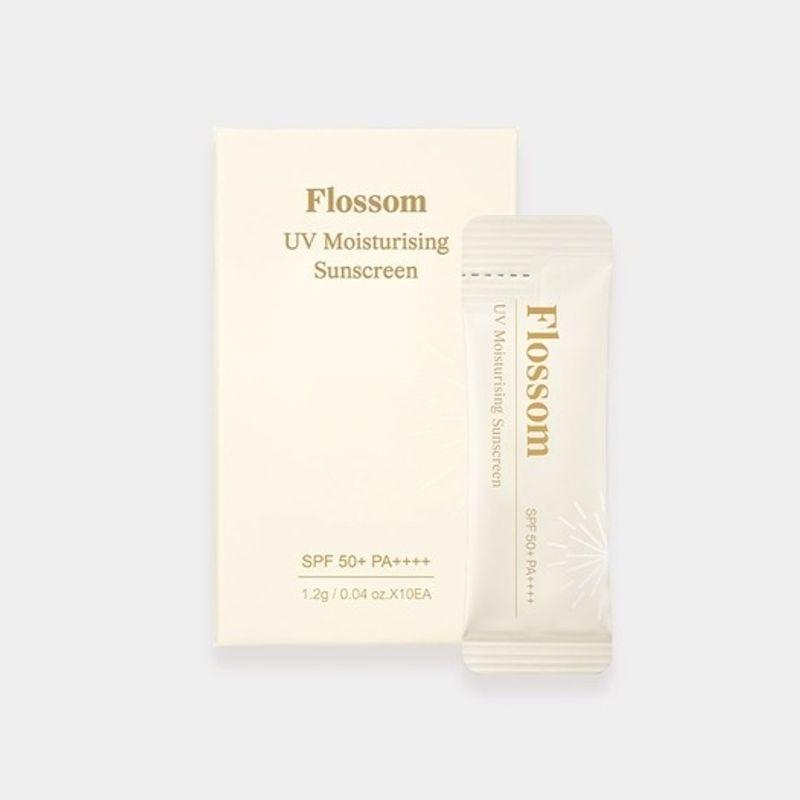 

Reblocell Floss UV Moisturizing Sunscreen Mini 3-Pack (1.2g, 10 Count) SPF50+ PA++++ Flossum UV Moisturizing Sunscreen Mini 3-Pack Set