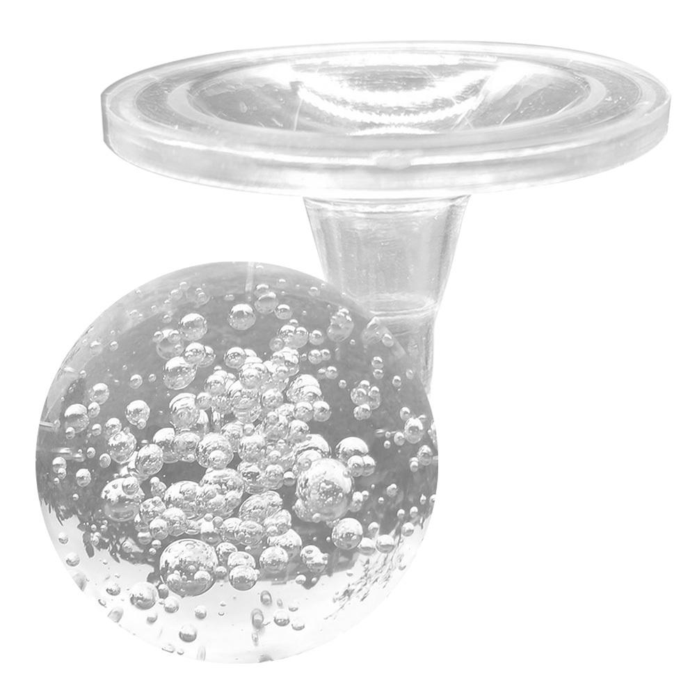 1Set Crystal Ball Ornament Decorative Sphere Delicate Home Office Desktop Fountain Decoration Stylish Art Gift