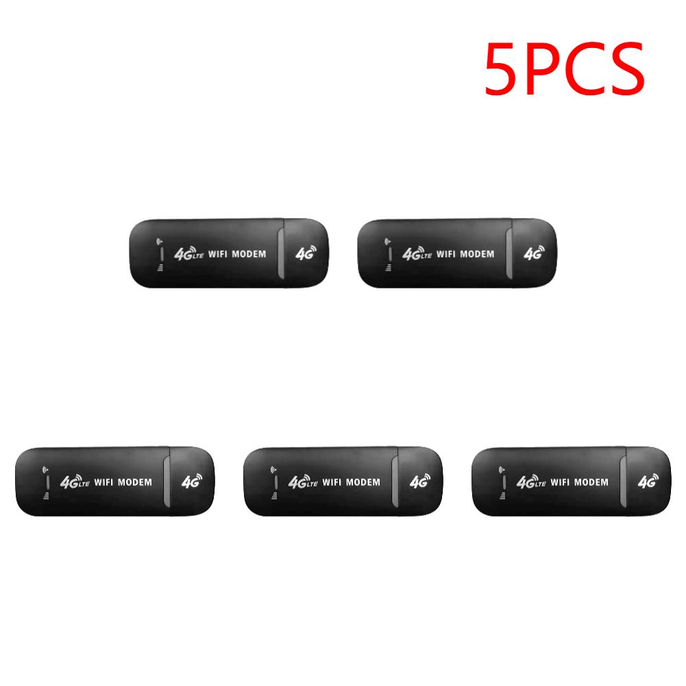 5-1PC Wireless USB Dongle 150Mbps Modem Stick Replacement WiFi Adapter 4G Card Router for Laptop 4G LTE USB Modem Wi-Fi Router