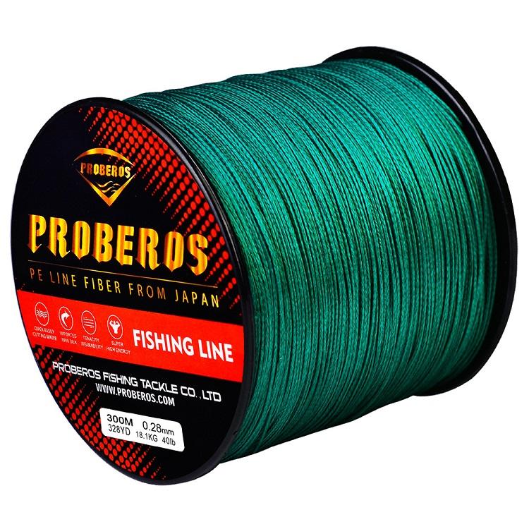 Proberos Manufactory  Fishing Line 16 X Braided 300m 500m 1000m 2000m PE Mainline Super Strong Fishing Line