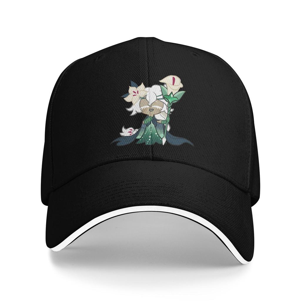 Shadow Milk Cookie Baseball Caps Fashion Cookie Run Kingdom Sandwich Hat Unisex Women Adjustable Headwear Outdoor