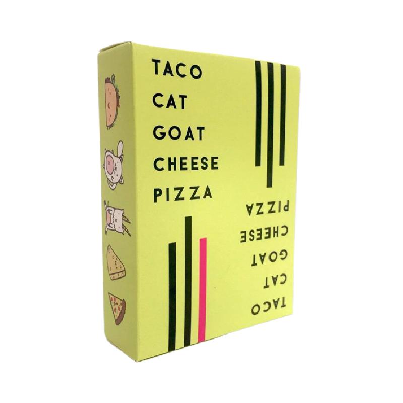 

Коза Кот Тако Сыр Пицца Карточная игра Семейная вечеринка Веселая игрушка Санта Печенье Эльф Конфета Taco