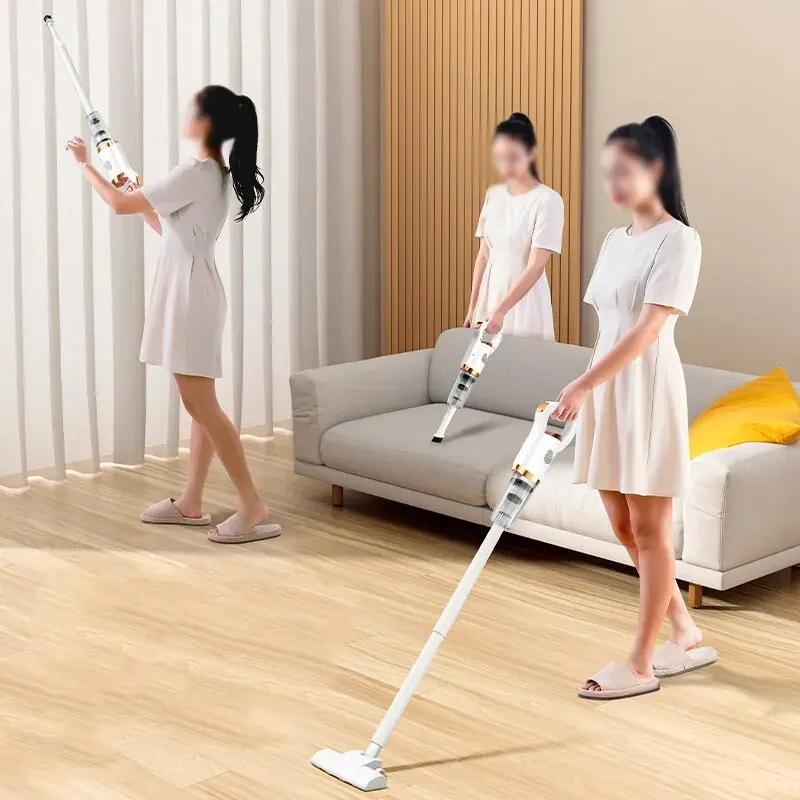 Cordless Vacuum Cleaner Floor Care Handheld Rechargeable Vacuum Cleaner 3 In 1 For  Car Hand Vacuum