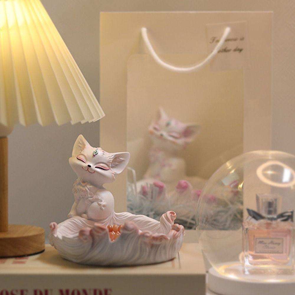 Resin Jewelry Key Storage Rack Modern Key Tray Home Decor Desktop Storage Ornament  Cabinet