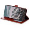 For Samsung Galaxy S25 FE Case PU Leather Mandala Imprinted Design Wallet Phone Cover with Wrist Strap
