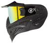 HK Army HSTL Goggle Paintball Airsoft Maske med Duggfri Termisk Linse (Svart/Gull Linse)