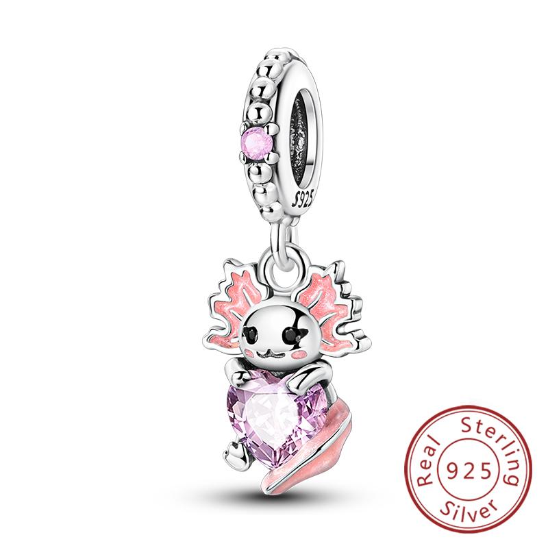 New Original Copper Charms Beads Ballet Shoes Starry Sky Firefly Pendant Fit Bracelet Necklace Diy Charms For Woman