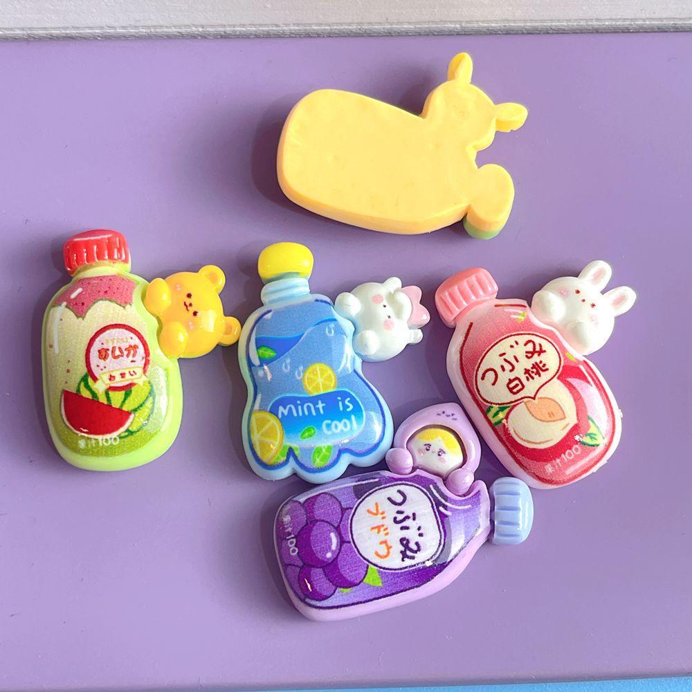 Cream Glue Bottle Diy Hair Ornament Cup Stationery Case Hair Accessory Resin