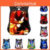 New Sonic Children's Backpack For Boys And Girls Cartoon Trendy School Bag Medium Size 20-35l Capacity