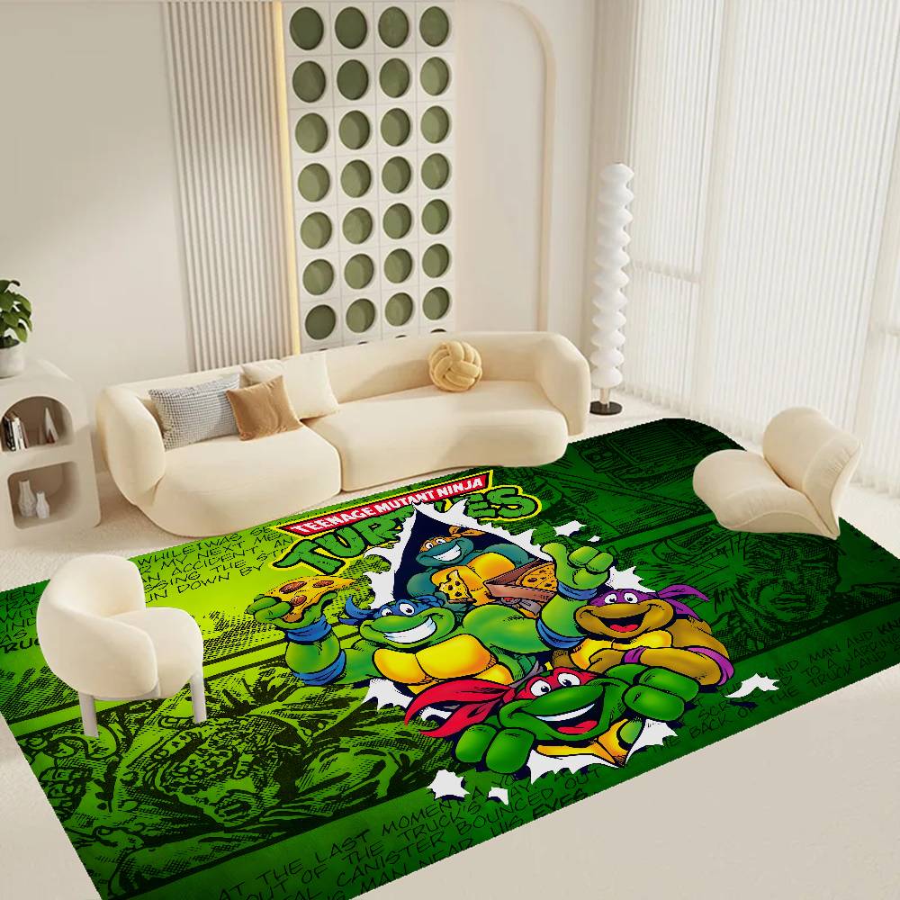 Anime N-Ninja Turtles Door Mat Washable Non-Slip Living Room Sofa Chairs Area Mat Kitchen Doormat Area Rug