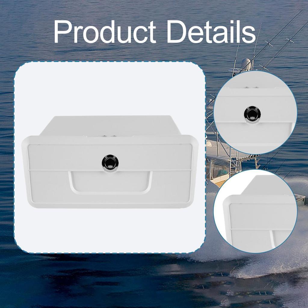 Boat Storage Box with Lock for Marine Applications, Glove Accessories