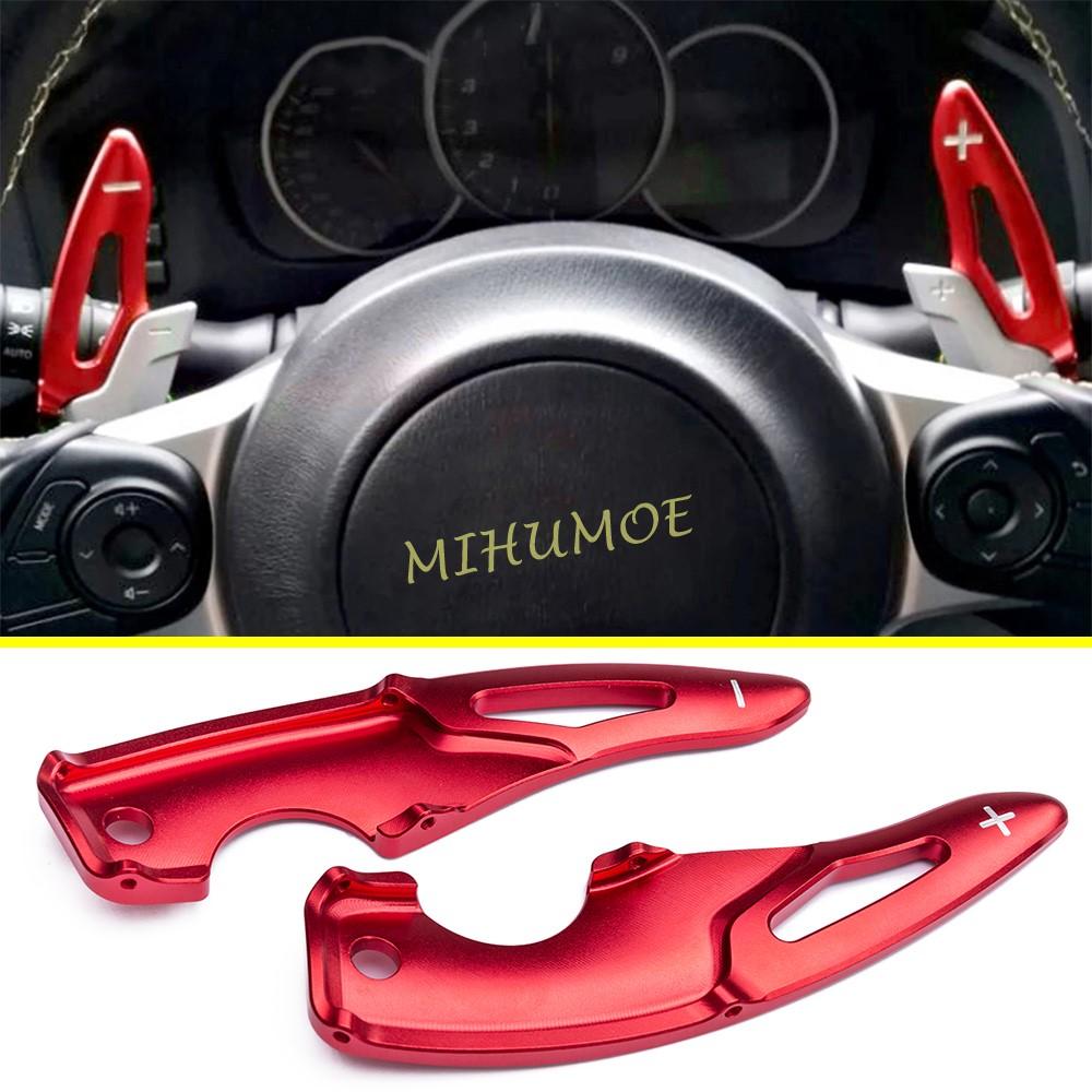 

Для Toyota 86 GT86 GR86 Subaru BRZ 2017-2022 алюминиевый интерьер рулевого колеса подрулевые переключатели передач удлинители планок