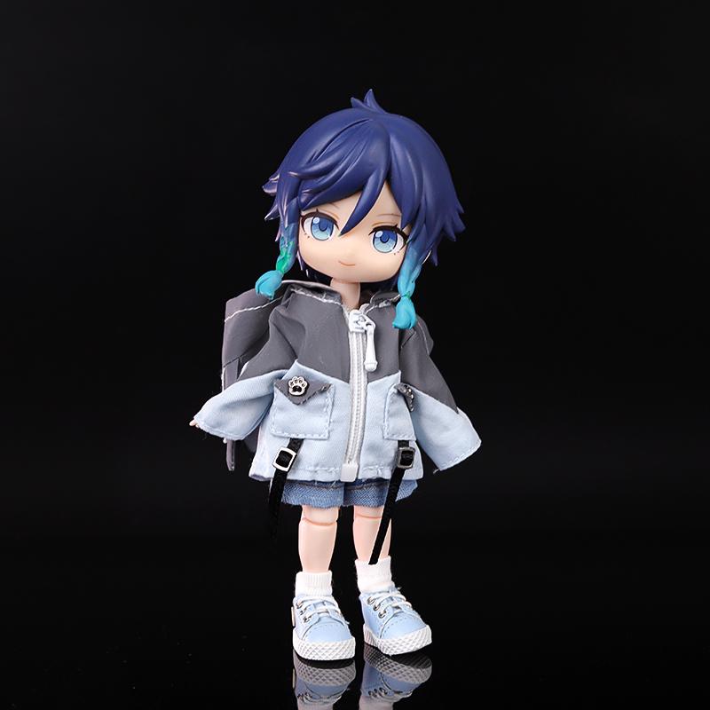 OB11 Clothes Little Monster Jacket Shorts Set Clothes Decoration Molly GSC Body 1/12bjd Doll Clothes Plaything Clothing