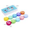 Kinder Holz Anzahl Bord Kognitiven Matching Addition Subtraktion Operation Montessori Logisches Denken Training Math Spielzeug