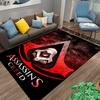 15 velikostí koberec s motivem Assassin's Creed pro obývací pokoj, koupelnová předložka, kreativní rohožka, koberec do ložnice  alfombra
