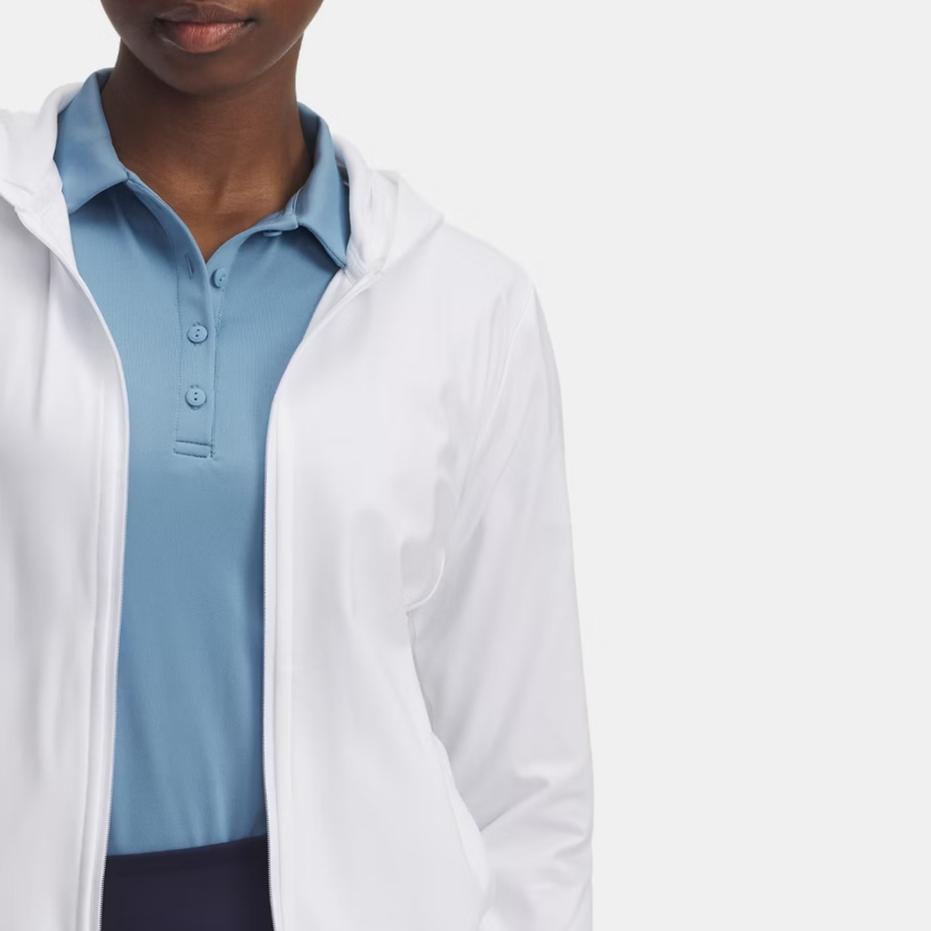 Under Armour Drive Simple Comfortable Versatile Hooded Golf Apparel Women Golf Apparel 1389971-100