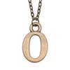 Necklace On The Neck 43cm Chain Arabic Number Tags Kids' Jewelry Materials QN007