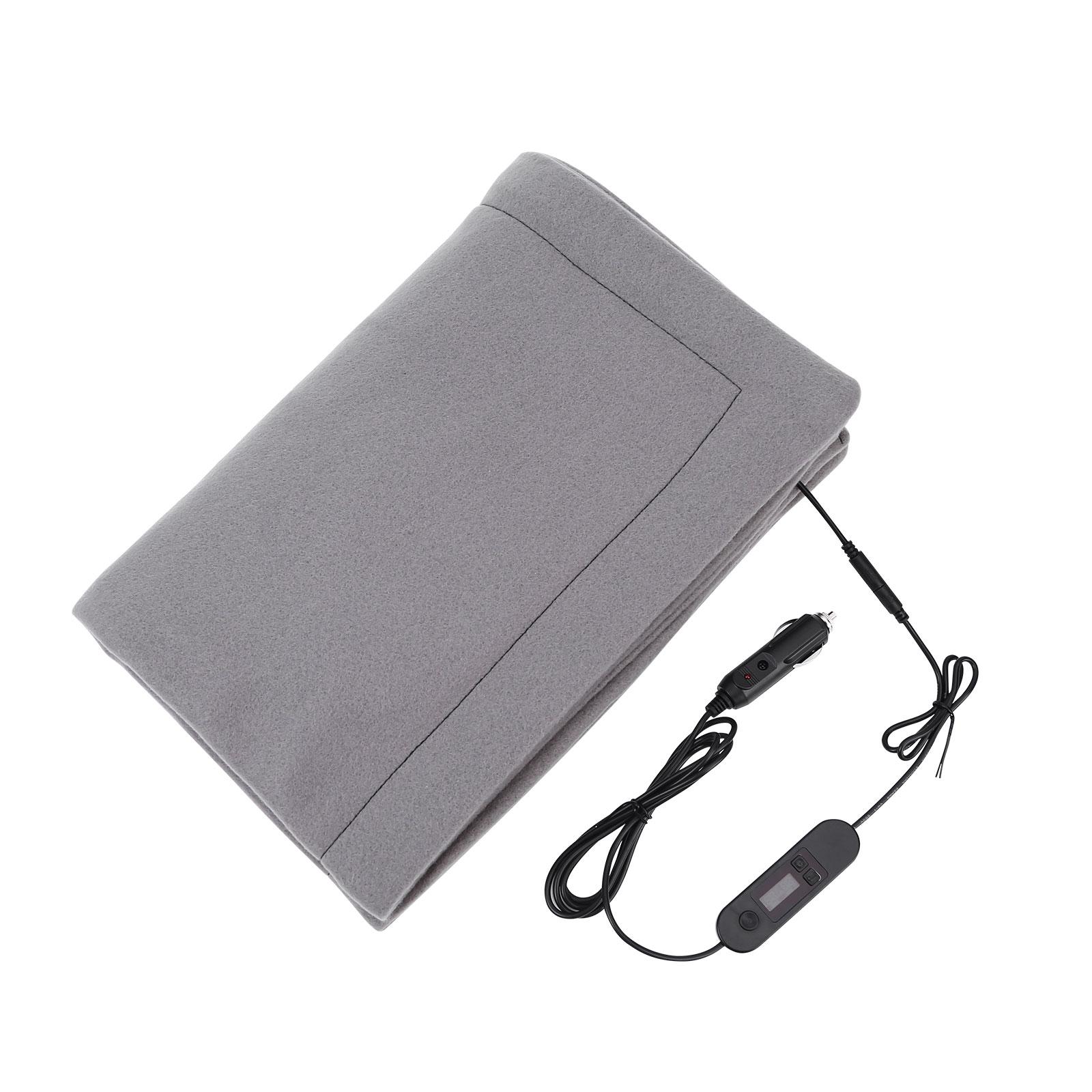

Heater Mat Winter Warmer 12V Heated Safety Timer Car Heating Blanket Fleece Winter Warm Electric Blanket for RV Caravan Camper