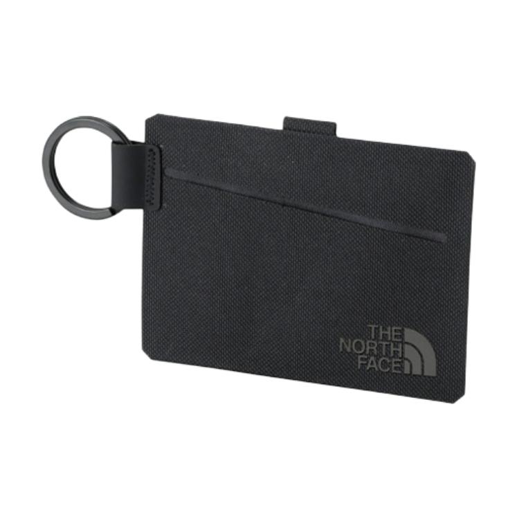 

The North Face Rumble Brand Logo Polyester Card Holder Unisex Accessories Black NN32507K Black