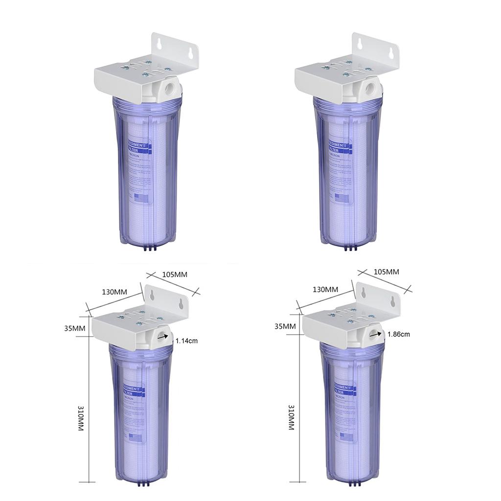 10'' Whole House Single Stage Filtration Water System with PP Cotton House Replacement Filters