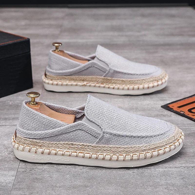 Canvas Shoes 2025 Spring and Summer New Men's Shoes Fashion All-match Casual  Breathable Fisherman