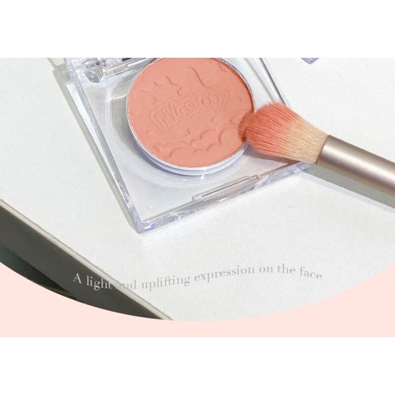 Xixi - Peach Heart Monochrome Cheek Blusher - 4-6