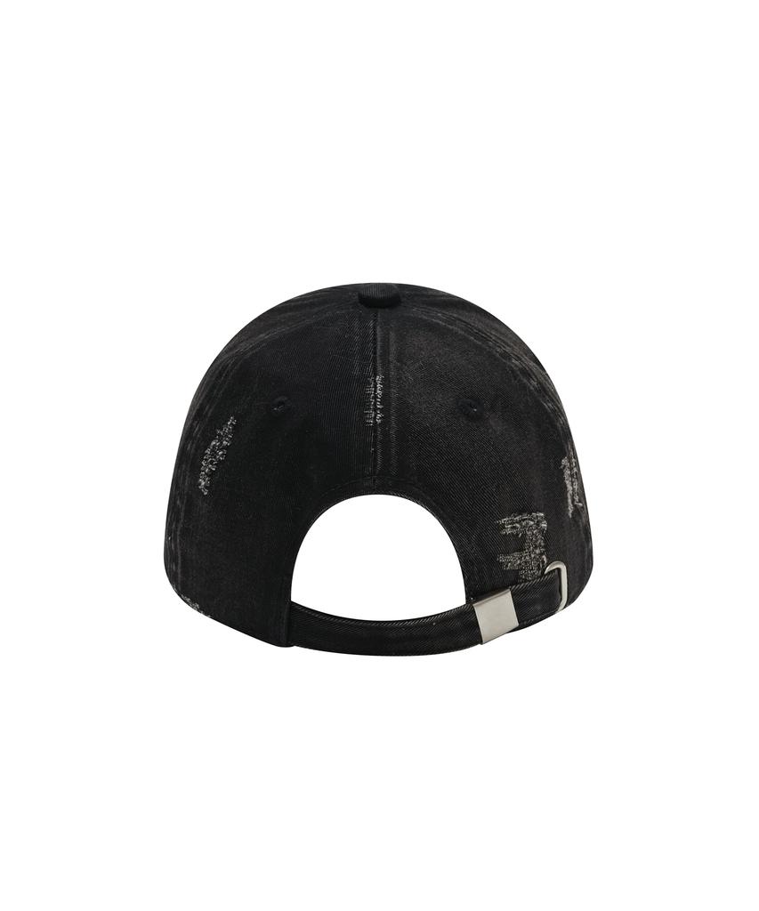 Depeugameoncheu Logo Destroyed Cap [Black]