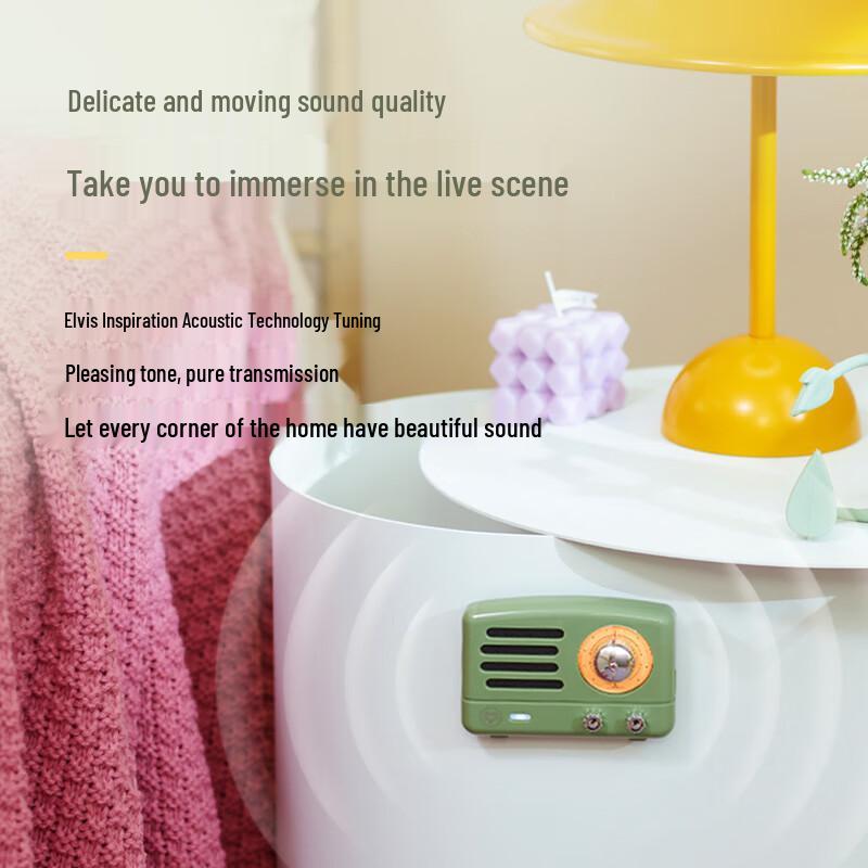 Elvis Presley Meet Magnetic Bluetooth Speaker