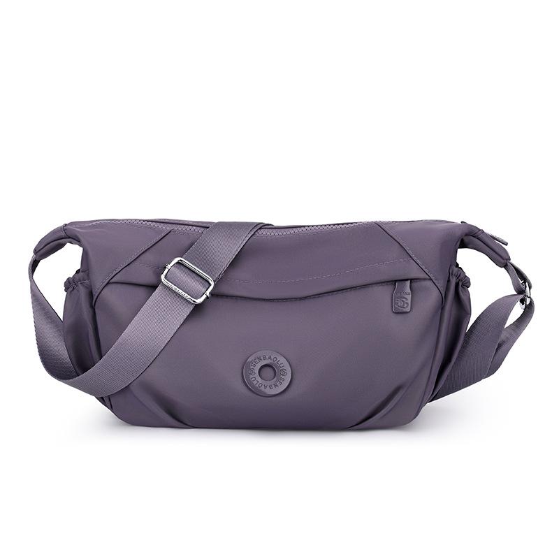 Water-Resistant Nylon Handbag Women's Lightweight Multi-Compartment Large Capacity Shoulder Bag