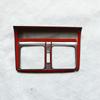 Back Rear Air Vent Trim Cover for Toyota Venza Harrier XU80    Car Styling Sticker Metal Interior Accessories
