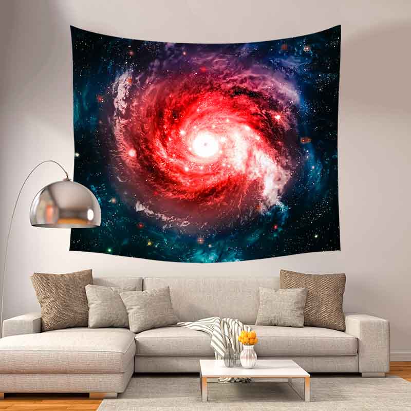 Planet Galaxy Space Cosmic Tapestry Home Decor Wall Hanging Tapestry Outer Space Theme Tapestry Bedroom Living Room Decoration
