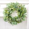 Simulation Leaf Wreath for Front Door Farmhouses Garden Wedding Decorations