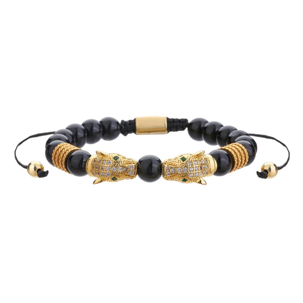 JYL TS Bracelet Leopard Head -Exudes Boldness & Attracts Leadership Luck