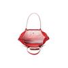Longchamp Le Pliage Club Mode Lässig Langer Griff Faltbar Reißverschluss Stoff Tragetasche Umhängetasche Damen Taschen Lackrot 2605619P20