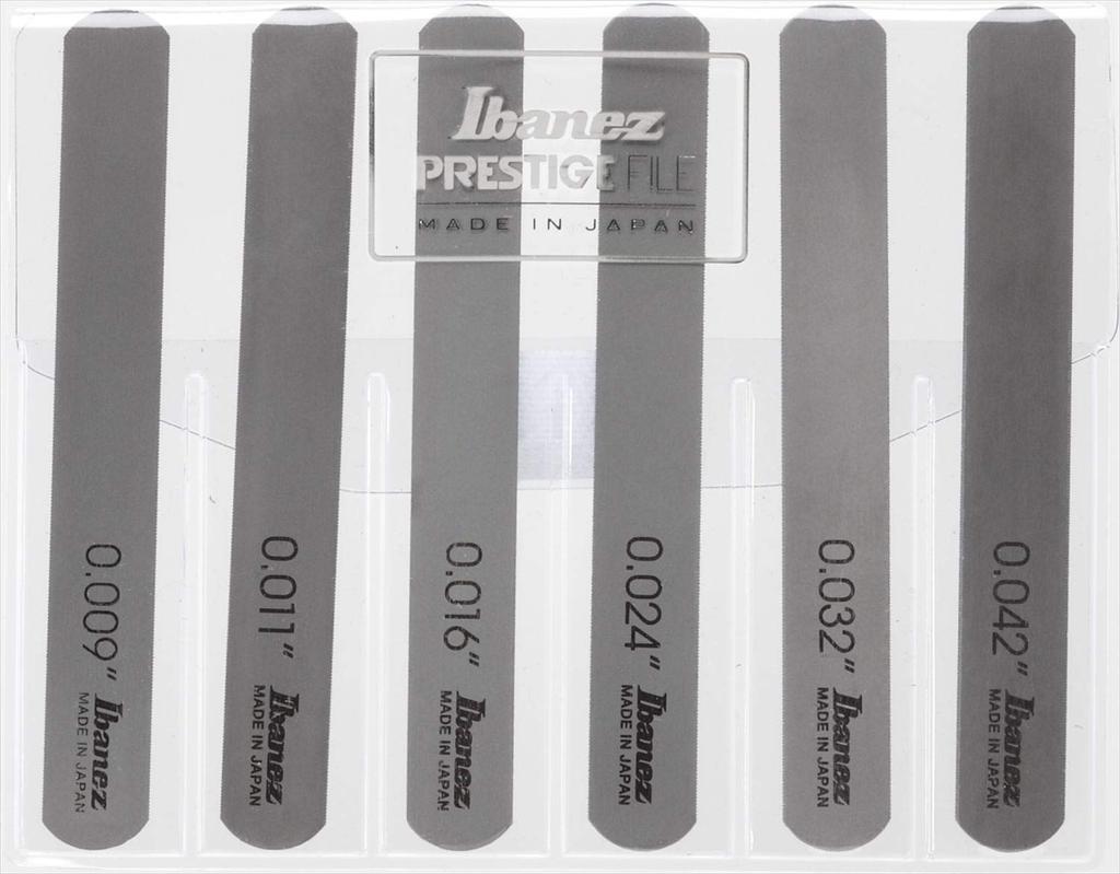 IBANEZ Prestige Nut File Set for Electric Guitar (.009" - .042" Gauge) Set of 6 4449EG6X