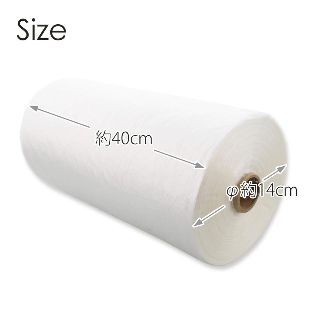 Hushåll Japan Standard Påsrulle 13 Genomskinlig 2500 ark Tjocklek Nej. 0,006 mm JR-13