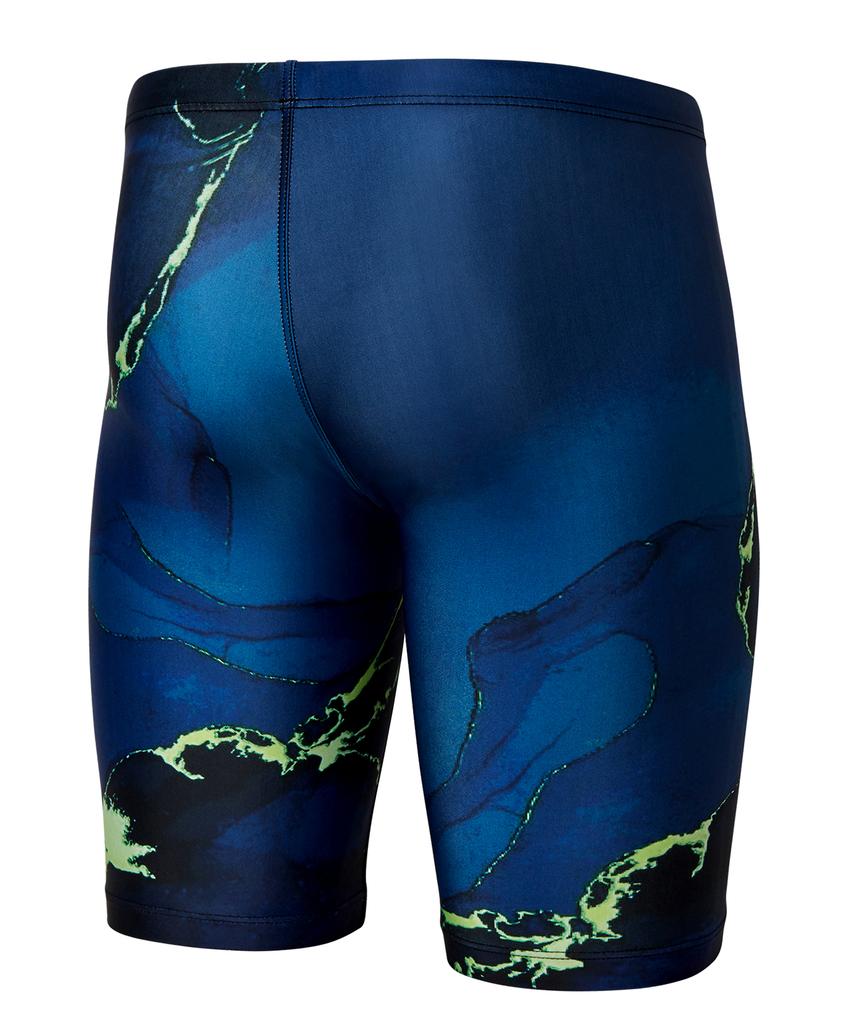 Laelliseupocheu [Osmh661 Nvy] Men'S Navy Full-Length Swimsuit