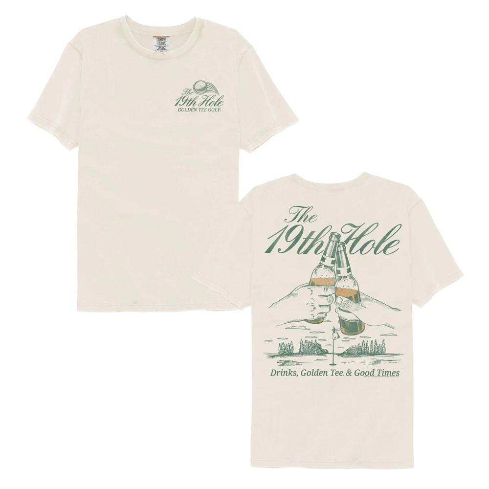 Golden Tee Video Game 19th Hole Drinks Golden Tee & Good Times Men s T Shirt M