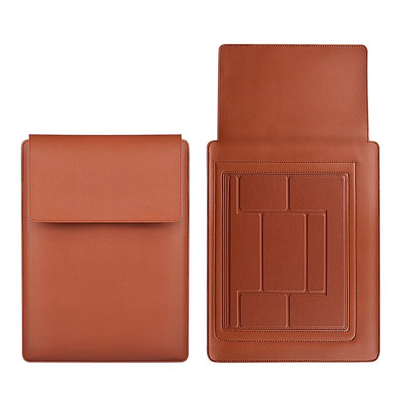 MacBook Laptop Tablet Protective Leather Case Stand for 13-15.6 inch Ultrabook Pro