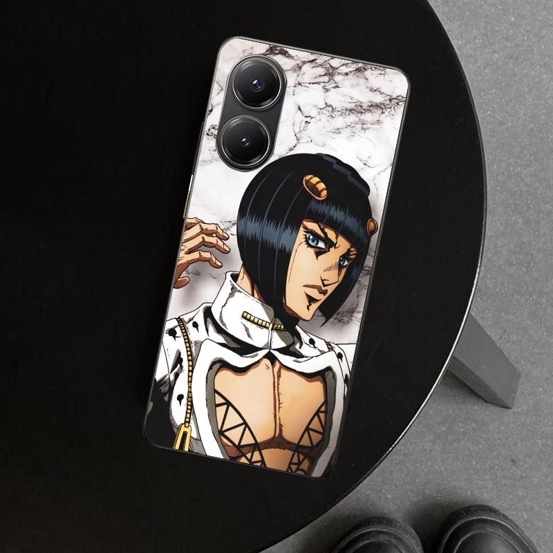 JoJo Adventure Bruno Buccellati Phone Case Cover for Xiaomi Poco X6 X5 X7 Pro F7 Ultra Redmi 15C 15 13C 13 12C 12 10C 10 10A 9C
