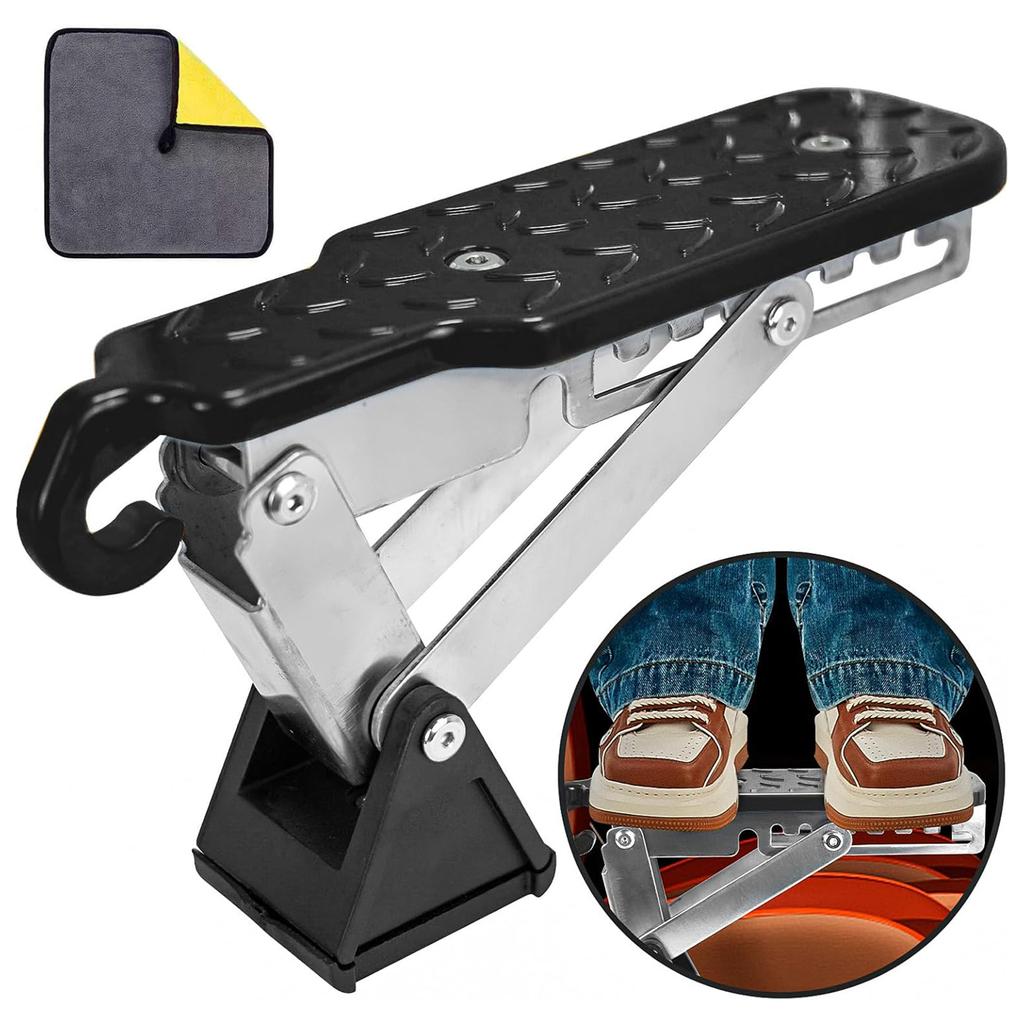 Universelle Autotürstufe SUV LKW Klappbare Türriegelstufe mit Einstellbarem Winkel für Autodachzugang