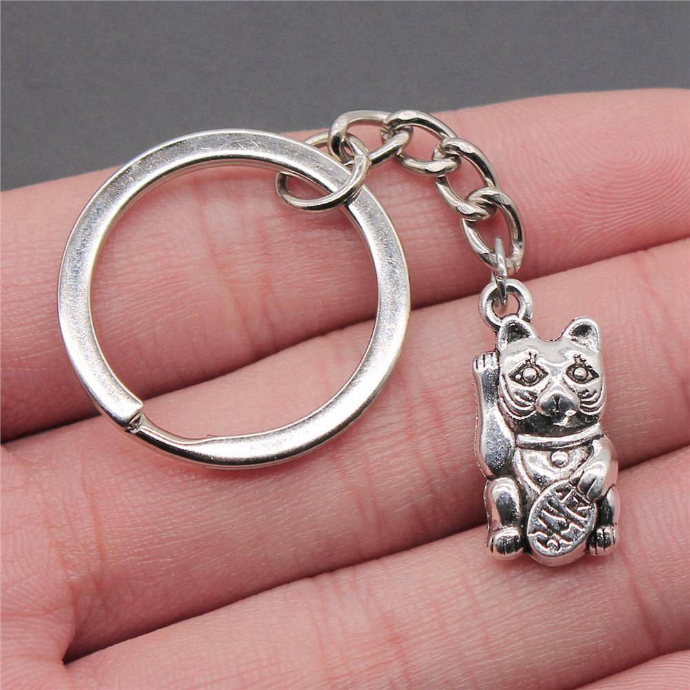 Poultry Farm Chicken Rooster Keychain for Men High Quality Initial New Year Gift Hip Hop Bag Accessory