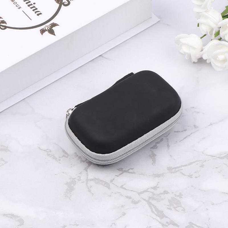 

Oximeter Storage Bag Finger Pulse Oximeter Reasonable Layout Hard Zipper Holder Black