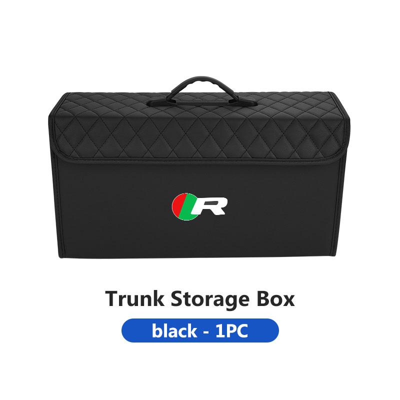 For Jaguar Car Interior Trunk Storage Box Leather Tools Storage Case Bag XF XJ XE XK S-Type F-Type X-Type F-Pace I-Pace E-Pace SS2