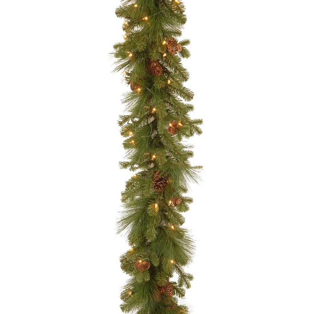 Home Christmas Vine Ornament Plastic Red Berry 1.8 Meters