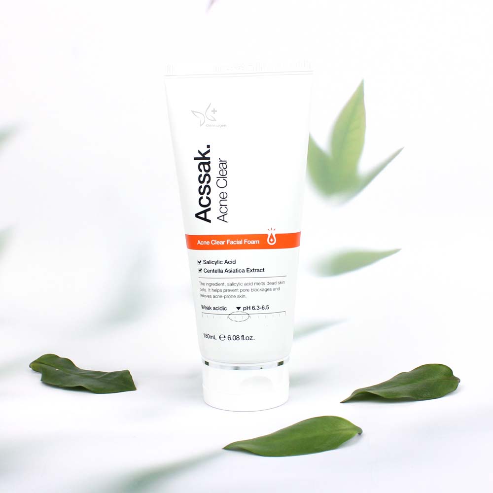 

[Dermagen] Acne Cleansing Foam Ac-Sac 180ml