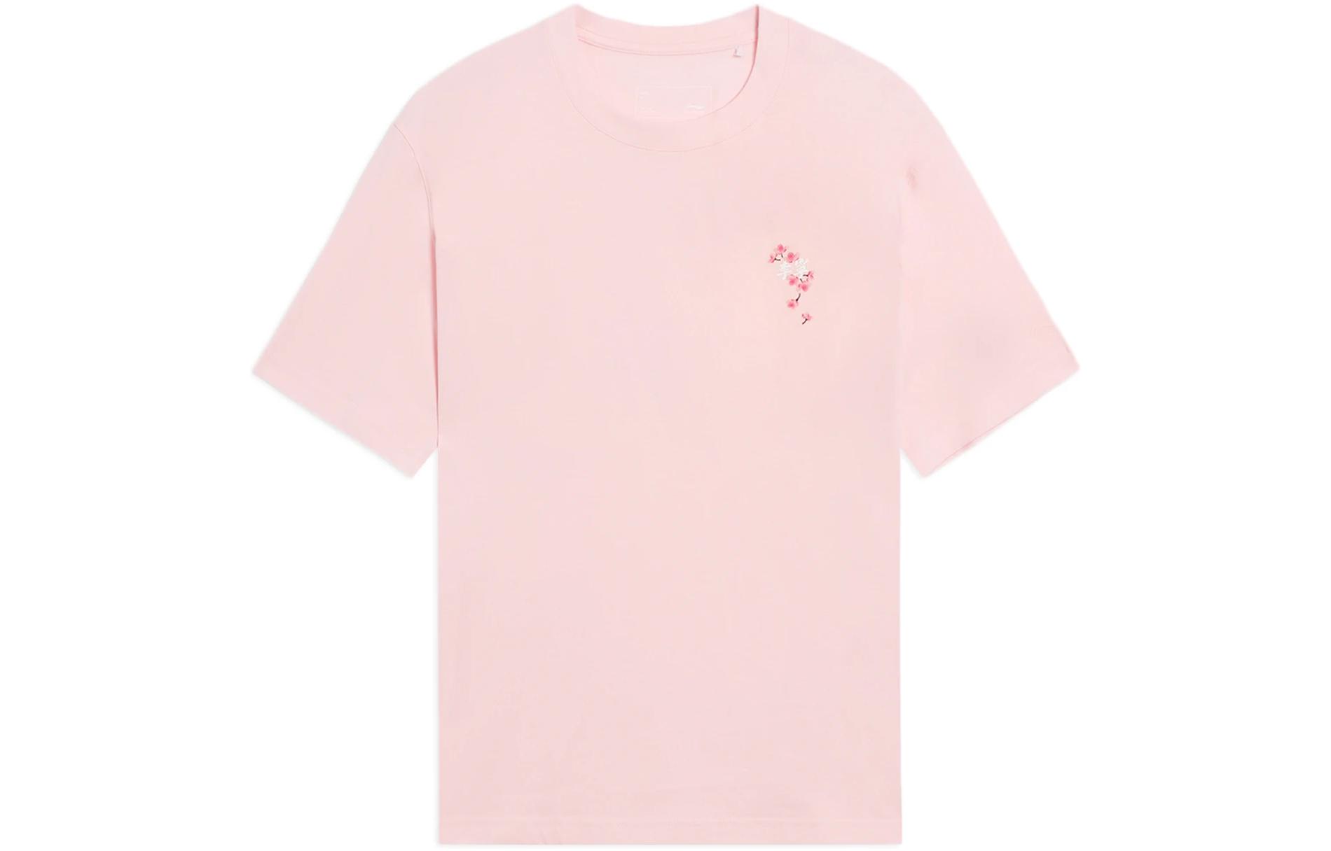Li Ning Sports Trendy Collection T Shirt Women s Pink AHSS912-2 M
