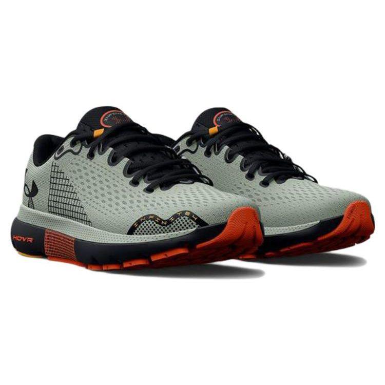 Under Armour Pánské tenisky HOVR Infinite 4 Illusion Zelená Oranžová Černá 3024897-300
