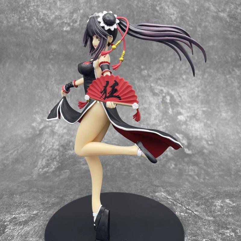 23cm Anime Girl Cheongsam Dance Figure Socha PVC Model Hračky Dárky Nové Bez krabice